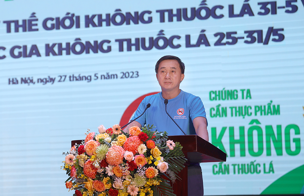 Thứ trưởng Bộ Y tế cảnh báo hệ quả nghiêm trọng của thuốc lá điện tử - nung nóng với sức khoẻ